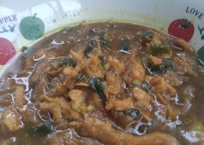 372) Ayam Jamur Kecap (utk toping mie ayam)