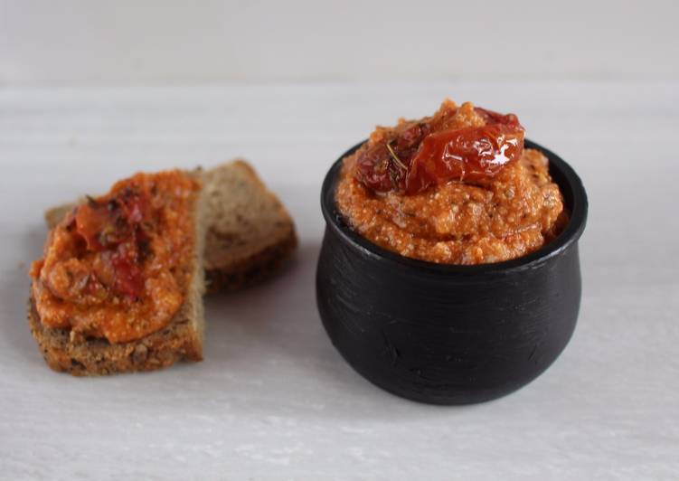 Pesto rouge aux tomates séchées maison