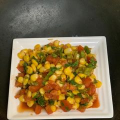 Quick & Easy Chatpata Corn Chat A picture of Quick & Easy Chatpata Corn Chat.
