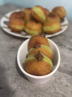Foto resep Bomboloni Pandan