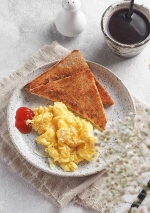 Foto resep Scramble egg