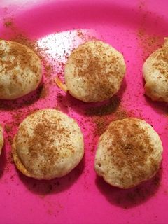 Una foto de Pancakes de banana o mini muffin de banana 3 ingredientes diet