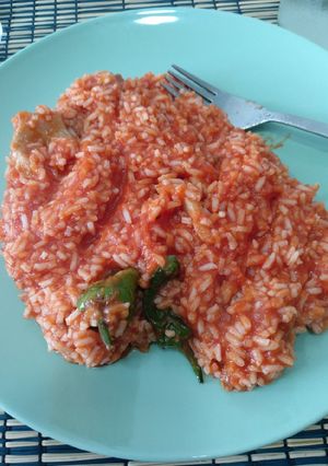 Foto principal de Arroz con tomate y panceta