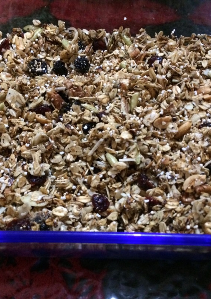 Una foto de Preparación de granola