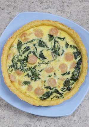 Foto resep Pie Susu Asin Teflon aka Quiche Teflon