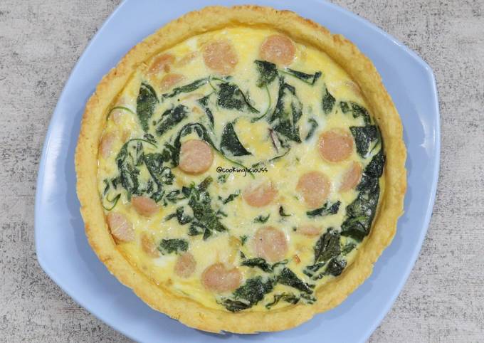 Pie Susu Asin Teflon aka Quiche Teflon