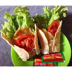 รูปของ Kebab minimalis irit ala anak kost