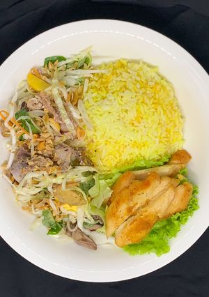Hình của món Gỏi ức gà: Giảm cân + eat clean.