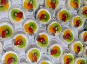 Foto resep Pudding Buah Mini Cup