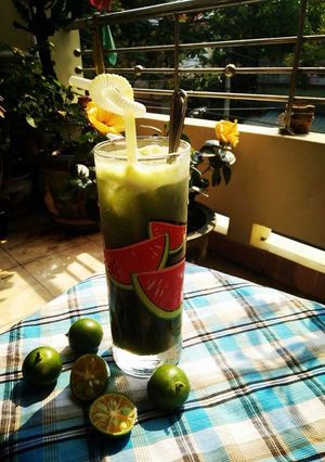 Hình của món Nước Rau Má.