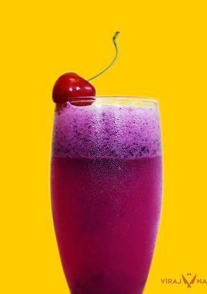 A picture of Indian Blackberry Mocktail.