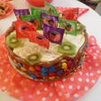 Torta feliz para el Día del amigo