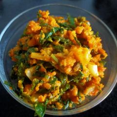 A picture of Green Radish Subzi.