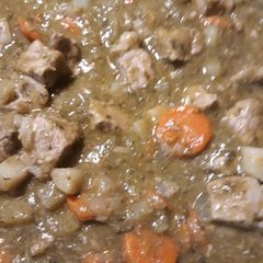 A picture of Sorrel and Pork Stew.