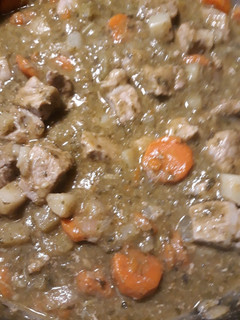 A picture of Sorrel and Pork Stew.
