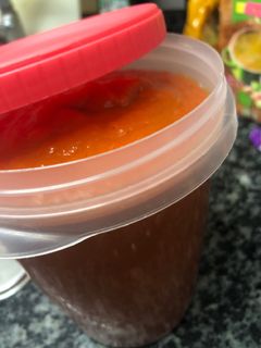 Una foto de 416. Salsa de tomate casera (salsas)