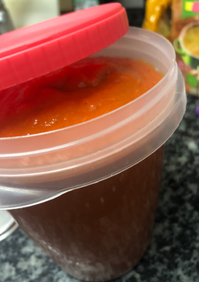 Una foto de 416. Salsa de tomate casera (salsas)