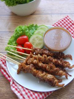 Foto resep Sate Jamur Saos Kacang, yummy