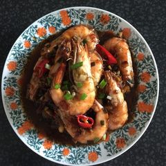 A picture of Har Lok (Cantonese prawn style).
