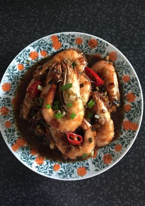 A picture of Har Lok (Cantonese prawn style).