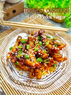 Foto resep Maeun Dakbal Ala Korea