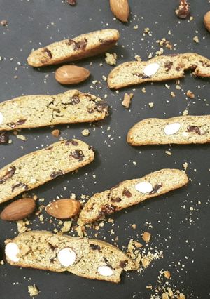 Hình của món Biscotti almond (Gluten free and sugar free).