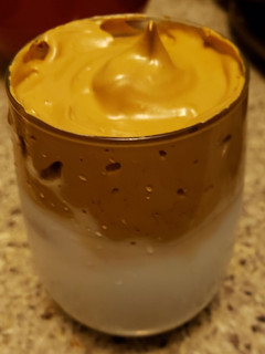 A picture of Whipped Coffee.