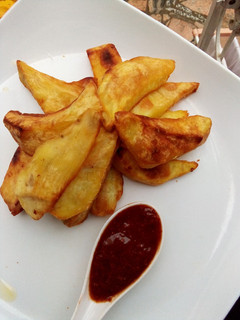 A picture of Crispy sweet potato.