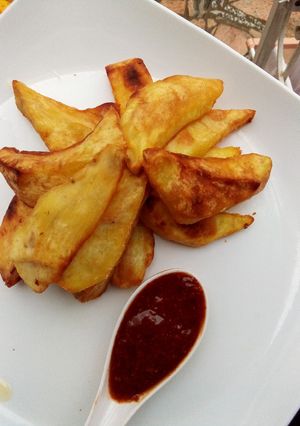 A picture of Crispy sweet potato.