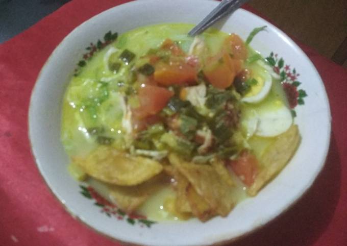 Soto Ayam Betawi simple gurih segerrr