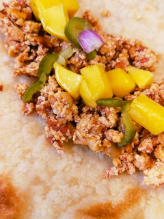 Foto resep Taco tahu dan salsa mangga