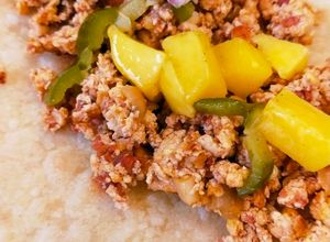 Foto resep Taco tahu dan salsa mangga