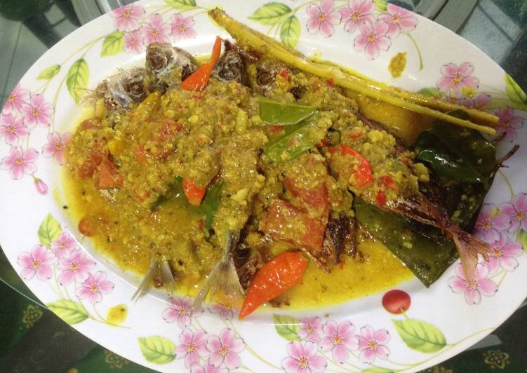 Resep Ikan selimut bumbu kuning yang praktis