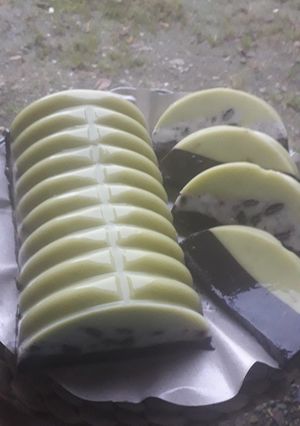 Foto resep Pudding alpukat Oreo coklat