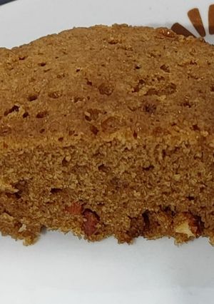Una foto de Torta de almendras en microondas