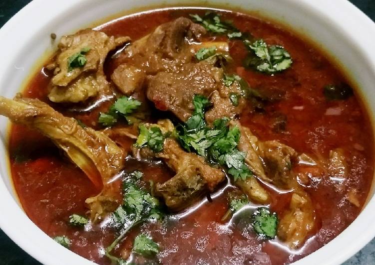 Recipe of Speedy Resturant style special punjabi mutton curry