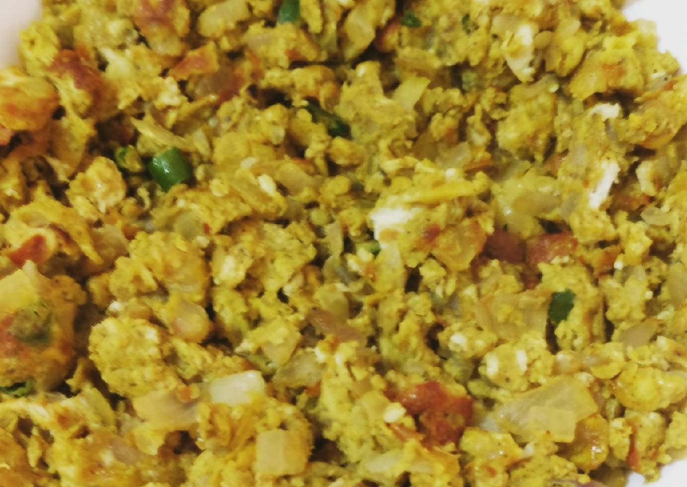 Scrambled Egg or Egg Bhurji