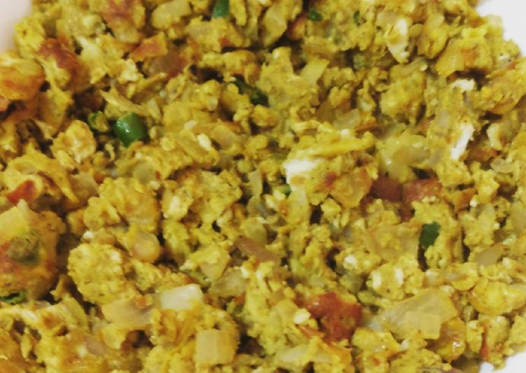 Recipe: Tasty Scrambled Egg or Egg Bhurji.