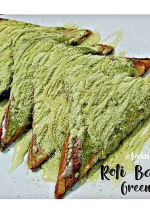 Foto resep Roti bakar greentea