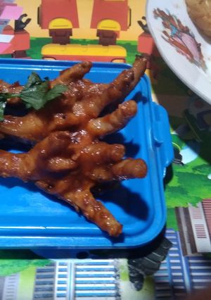 Foto resep Ceker bakar teflon pedas manis