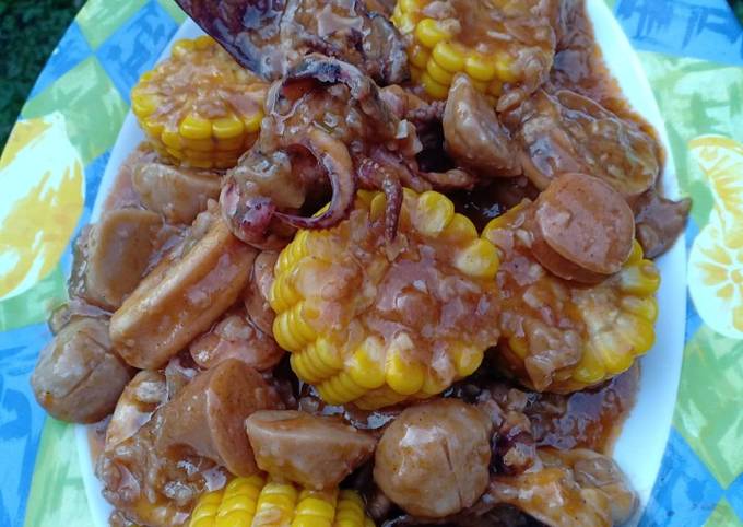 Cara Membuat Seafood cumi praktis Enak Terbaru