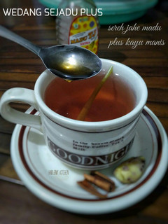 Foto resep Wedang Sejadu Plus (sereh jahe madu plus kayu manis)