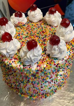 A picture of Fresh Fruit Cake.