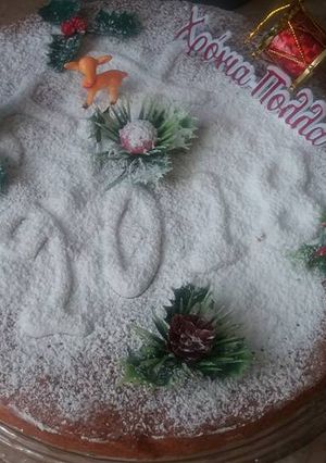 Φωτογραφία της συνταγής Βασιλόπιτα κέικ εύκολη