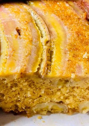 A picture of Baked Banana Cake🍌.