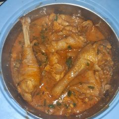 A picture of Kienyeji Chicken stew.