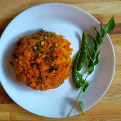 A picture of Vegetable Tapioca Biryani (Vegetable Kappa Biryani).