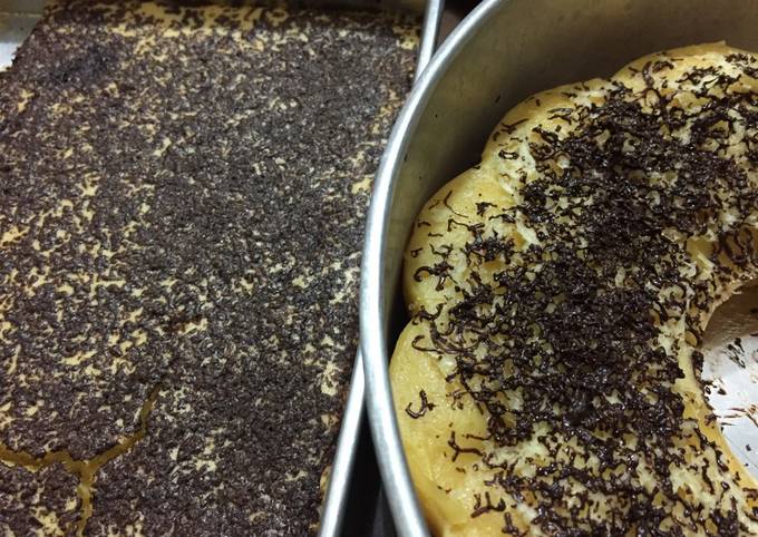 Resep Bolu cake panggang ubi kayu Anti Gagal