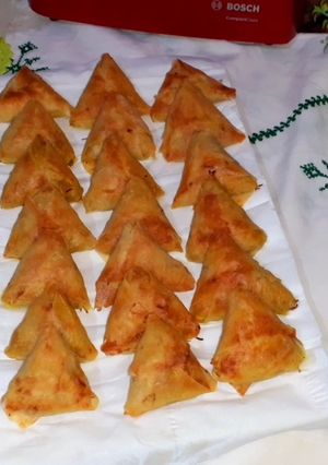 صورة لوصفة بريوات بالدجاج في الفرن 👌