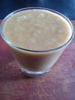 A picture of Banana Coke smoothie.
